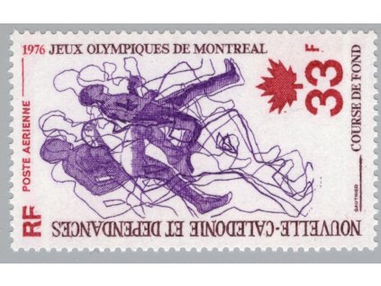 Nová Kaledonie 1976, Mi. 582, xx Olympijské hry