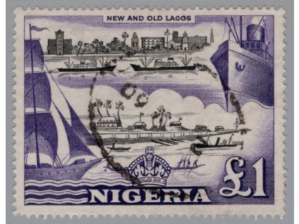 Nigérie 1953, Mi. 83, O 1£