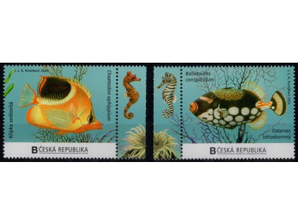 ČR 2024, xx VZ série Den české filatelie s polovičními kupony