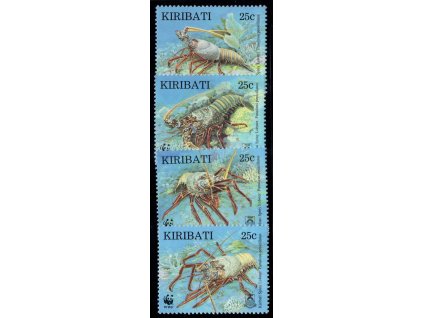Kiribati 1998, Mi. 771-4, xx Langusty