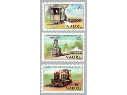 Nauru 1980, Mi. 211-3, xx Fosfáty