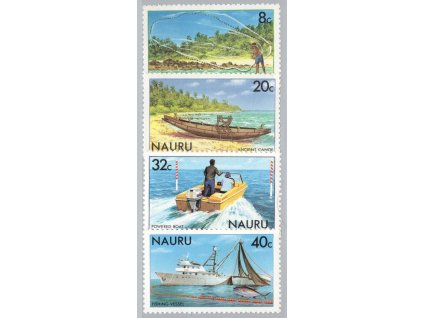Nauru 1981, Mi. 224-7, xx Lodě