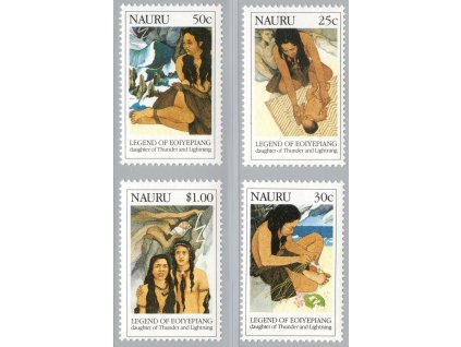 Nauru 1990, Mi. 371-4, xx Legendy