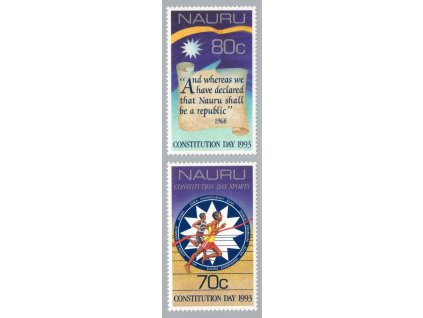 Nauru 1993, Mi. 392-3, xx Sport