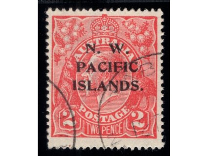 Nová Guinea 1921, Mi. 35, O 2 d