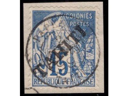 Tahiti 1893, Mi. 11, △ 15 c
