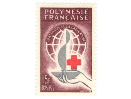 Francouzská Polynésie 1963, Mi. 30, xx Červený kříž