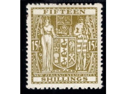 Nový Zéland Kolky 1943, Mi. S66, x 15 s