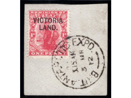 Nový Zéland - Viktoriina zemé 1911, Mi. 2, △ 1 d