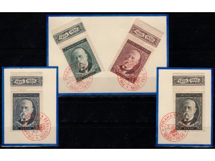 ČSR I 1930, Pof. 261-4 KH, △ TGM