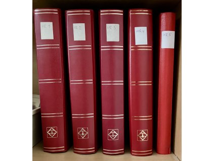 Chorvatsko 1941-5, xx, zcela ojediněle x nebo O, pokud tak vyšly i (x), obsáhlá studijní sbírka a obchodní zásoba, ve čtyřech velkých zásobnících A4 (po 64 stranách), obsahuje jen lepší položky