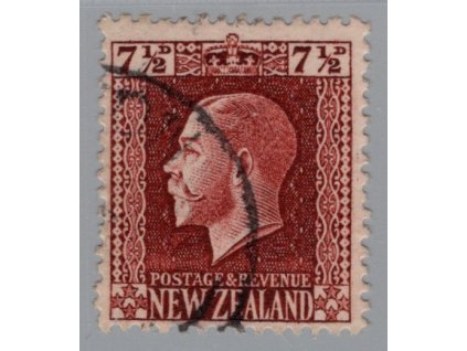 Nový Zéland 1915, Mi. 144A, O 7 1/2d