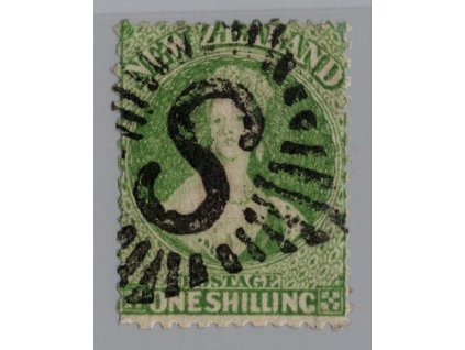 Nový Zéland 1864, Mi. 23, O 1sh