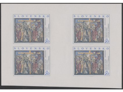 Slovensko 2000, Pof. PL 222N, xx 20 Sk Umění, nezoubkovaný PL