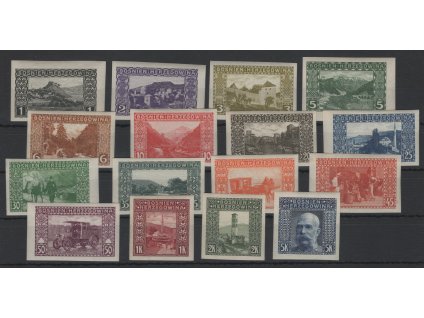 36580 rakousko bosna hercegovina 1906 mi 29 44u x vyplatni nezoubkovane jen mala stopa po nalepce