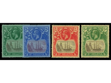 Svatá Helena 1923, Mi. 73-6, x 1,6 - 5 s