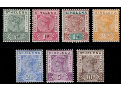 Svatá Helena 1890, Mi. 21-7, x