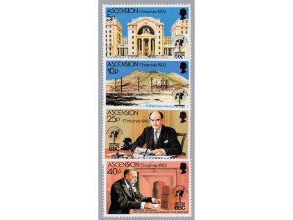 Ascension 1982, Mi. 328-31, xx BBC
