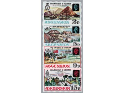 Ascension 1975, Mi. 192-5, xx 160. výročí