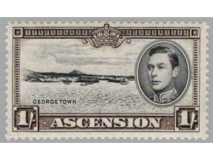 Ascension 1938, Mi. 49A, x 1 s