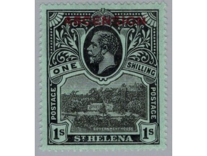 Ascension 1922, Mi. 7, x 1 s