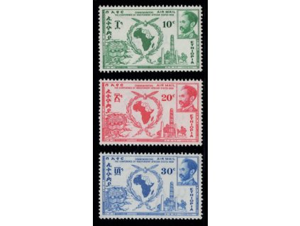 Etiopie 1958, Mi. 366-8, xx Konference