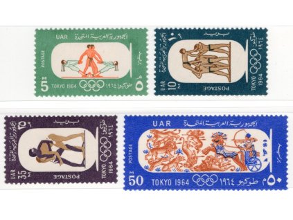 Egypt 1964, Mi. 766-9, xx Olympijské hry