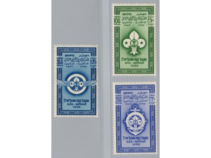 Egypt 1956, Mi. 490-2, xx Skauting