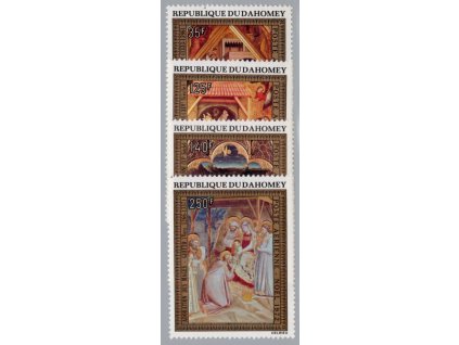 Dahomey 1972, Mi. 505-8, xx Vánoce