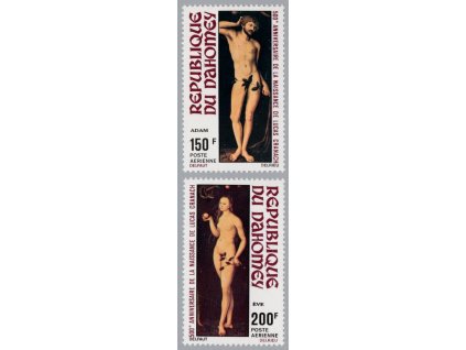 Dahomey 1972, Mi. 495-6, xx Cranach