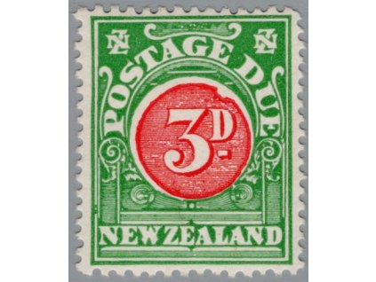 Nový Zéland Doplatní 1925,Mi. 24C, x 3d