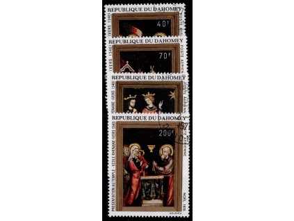 Dahomey 1970, Mi. 439-42, O Umění