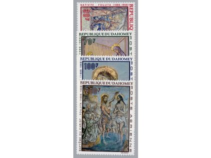 Dahomey 1968, Mi. 364-7, xx Vánoce