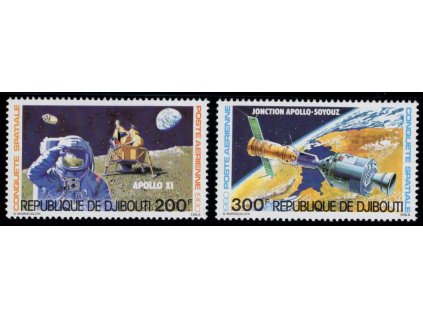 Džibuti 1980, Mi. 276-7, xx Kosmos