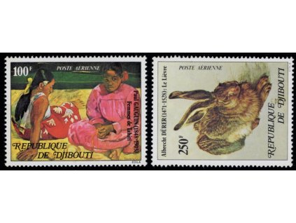 Džibuti 1978, Mi. 227-8, xx Umění