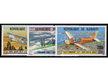 Džibuti 1978, Mi. 209-11, xx Letadla