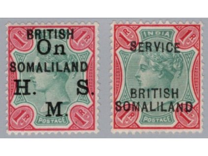 Somálsko (Britské) Služební 1903, Mi. D5+10, x