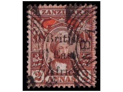 Britská východní Afrika 1897, Mi. 75, O 2 A