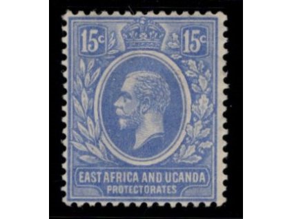 Britská východní Afrika a Uganda 1921, Mi. 65, x 15 c