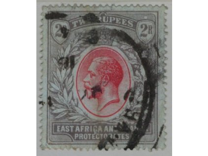 Britská východní Afrika a Uganda 1912, Mi. 52, O 2 R, fiskální O