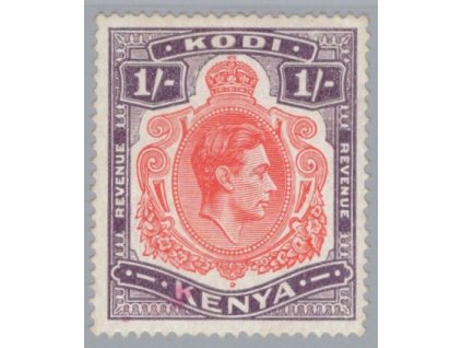 Keňa Kolky 1950, xx 1 s Jiří VI., dv