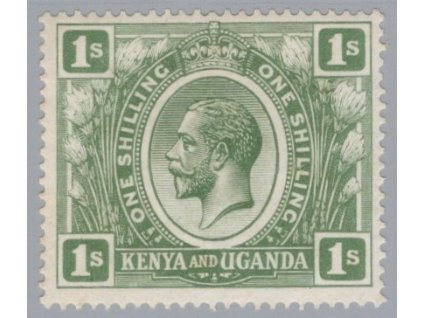 Keňa a Uganda 1922, Mi. 10, x 1 s, těžké x - sleva!