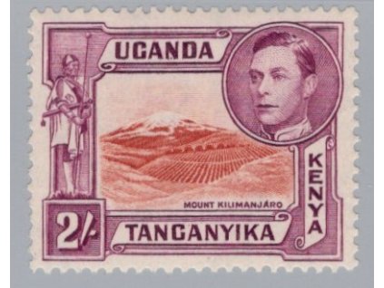 K.U.T. (Keňa, Uganda, Tanganika) 1938, Mi. 67D, xx 2 s
