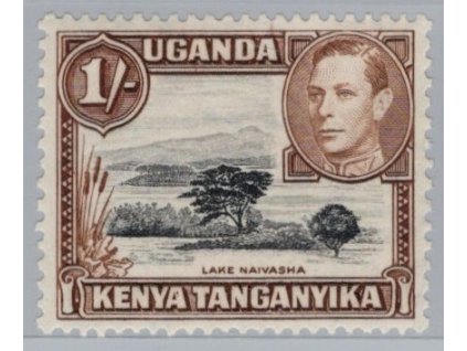 K.U.T. (Keňa, Uganda, Tanganika) 1938, Mi. 66A, xx 1 s