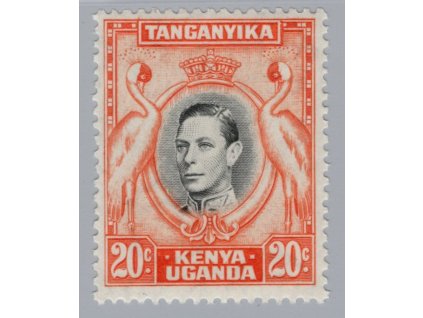 K.U.T. (Keňa, Uganda, Tanganika) 1938, Mi. 60A, xx 20 c