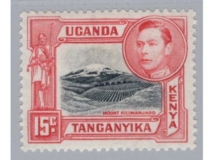K.U.T. (Keňa, Uganda, Tanganika) 1938, Mi. 58A, xx 15 c