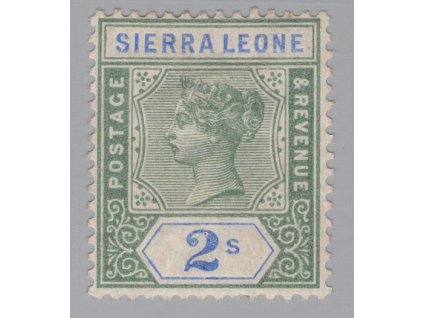 Sierra Leone 1896, Mi. 34, x 2 s, těžší x