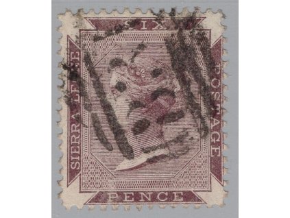Sierra Leone 1885, Mi. 22, O 6 d