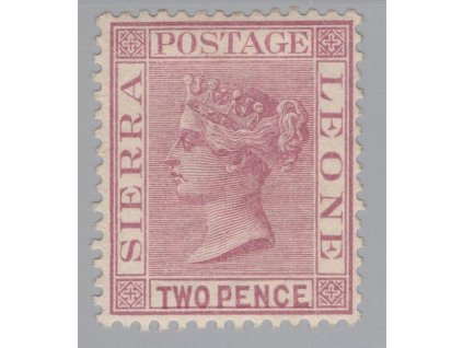 Sierra Leone 1883, Mi. 15, x 2 d