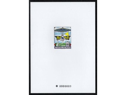 ČR Příležitostný tisk ke Sborníku Poštovního muzea 2020, Pof. PTS 1, (x) s číslem, náklad jen 200 ks!